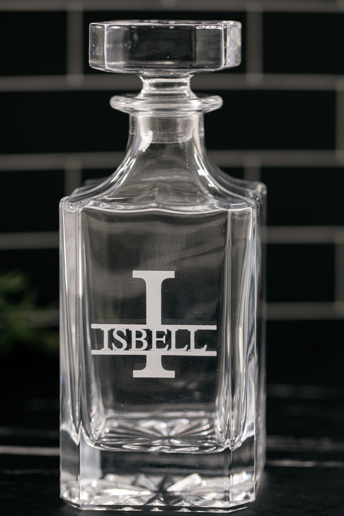 Personalized Whiskey Decanter