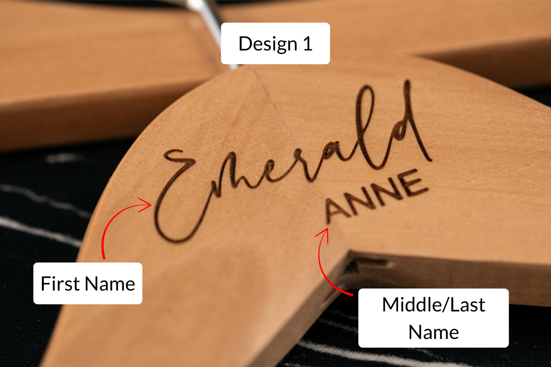 Personalized Youth Clothing Hanger