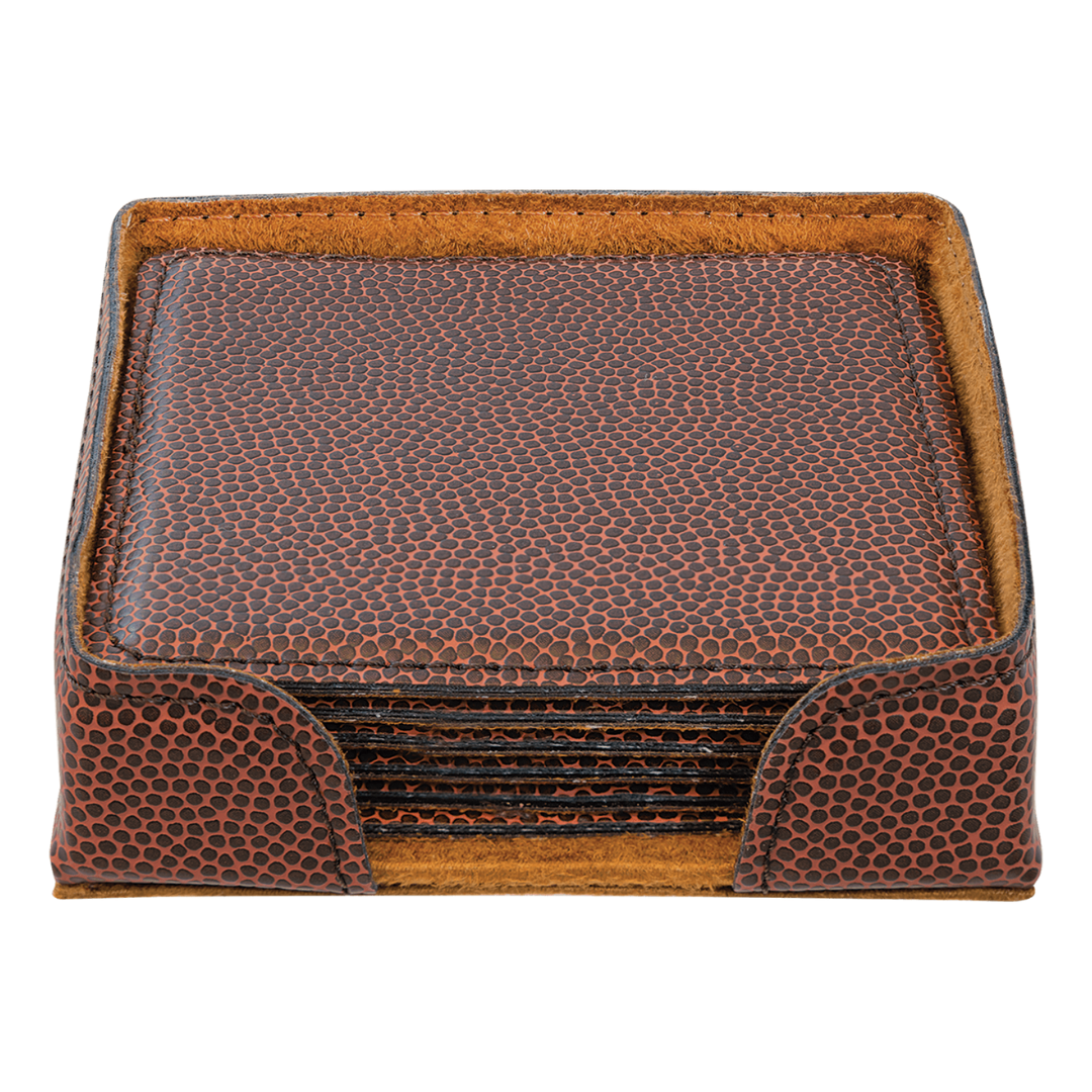 Personalized Leatherette Coasters