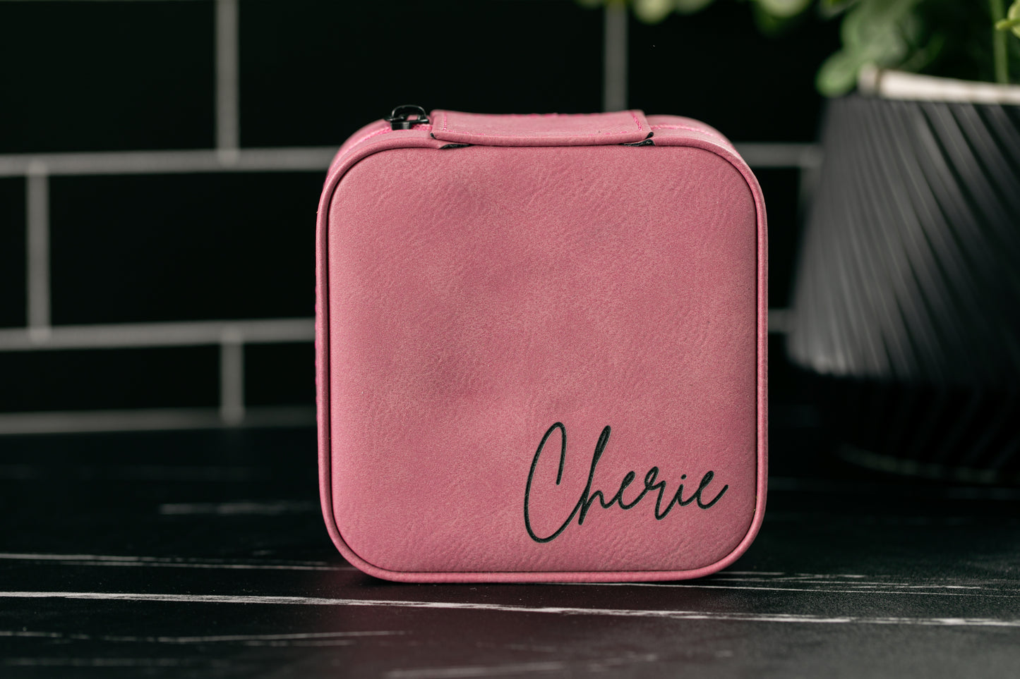Personalized Travel Jewelry Box
