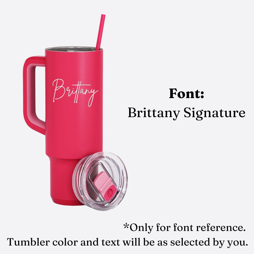 Personalized 40oz Recharge Tumbler