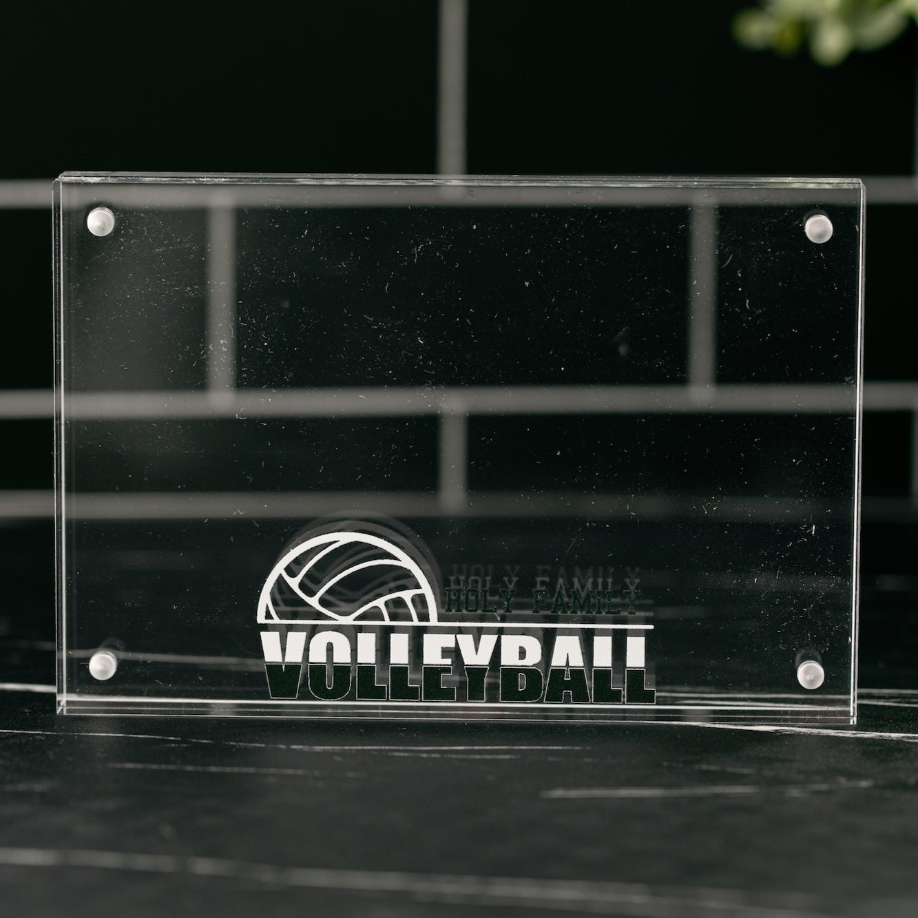 Personalized 4"x6" Acrylic Frame