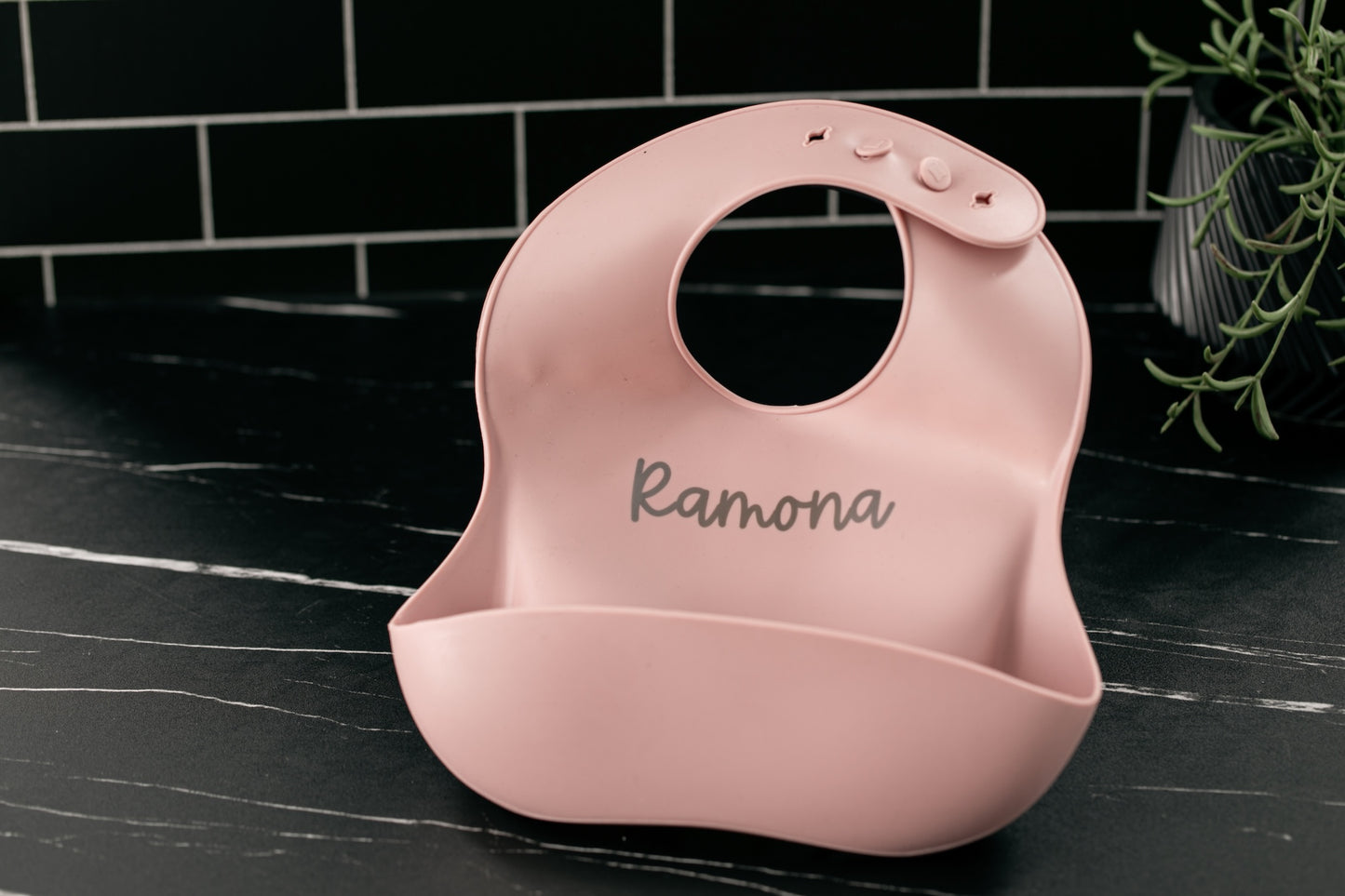 Personalized Silicone Bib