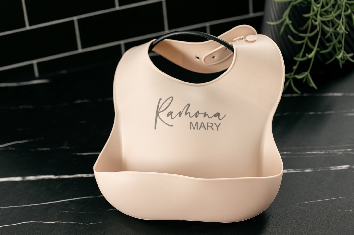Personalized Silicone Bib