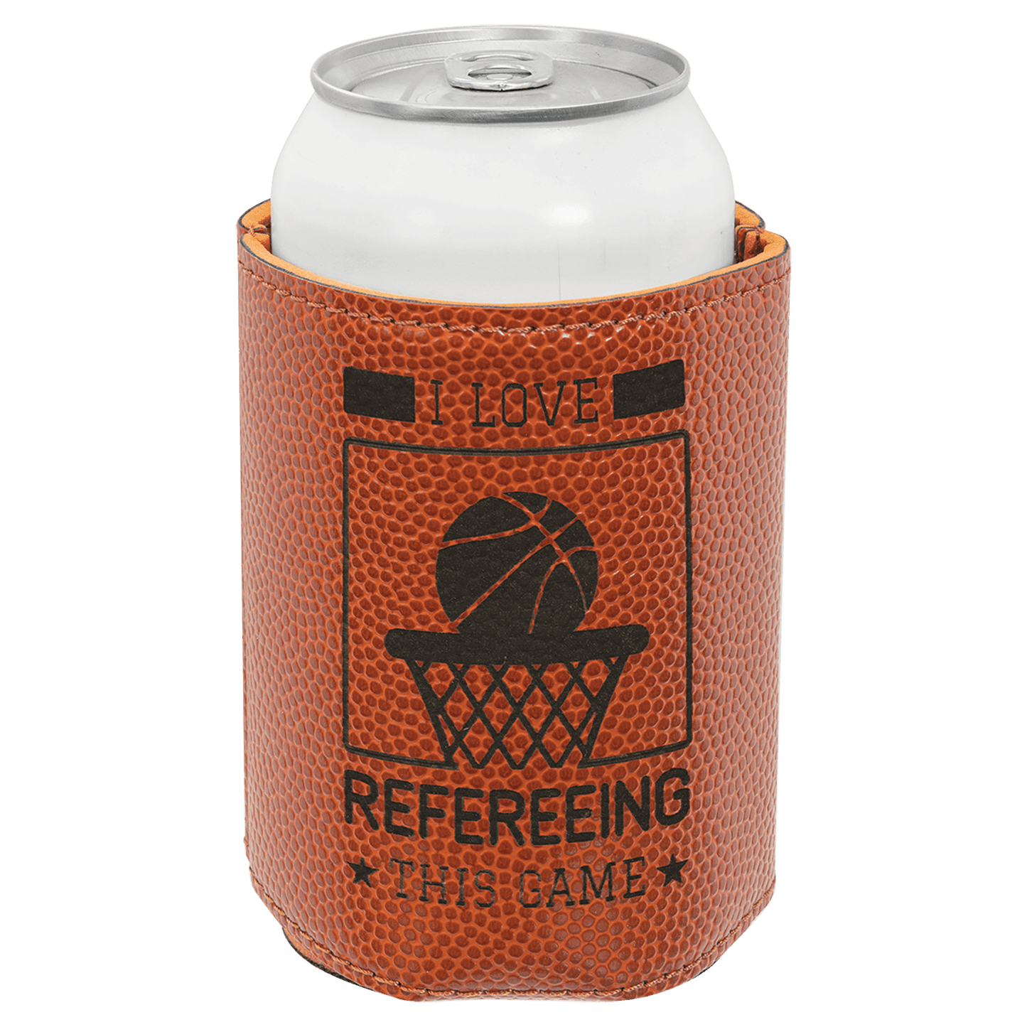 Personalized Leatherette Beverage Holder