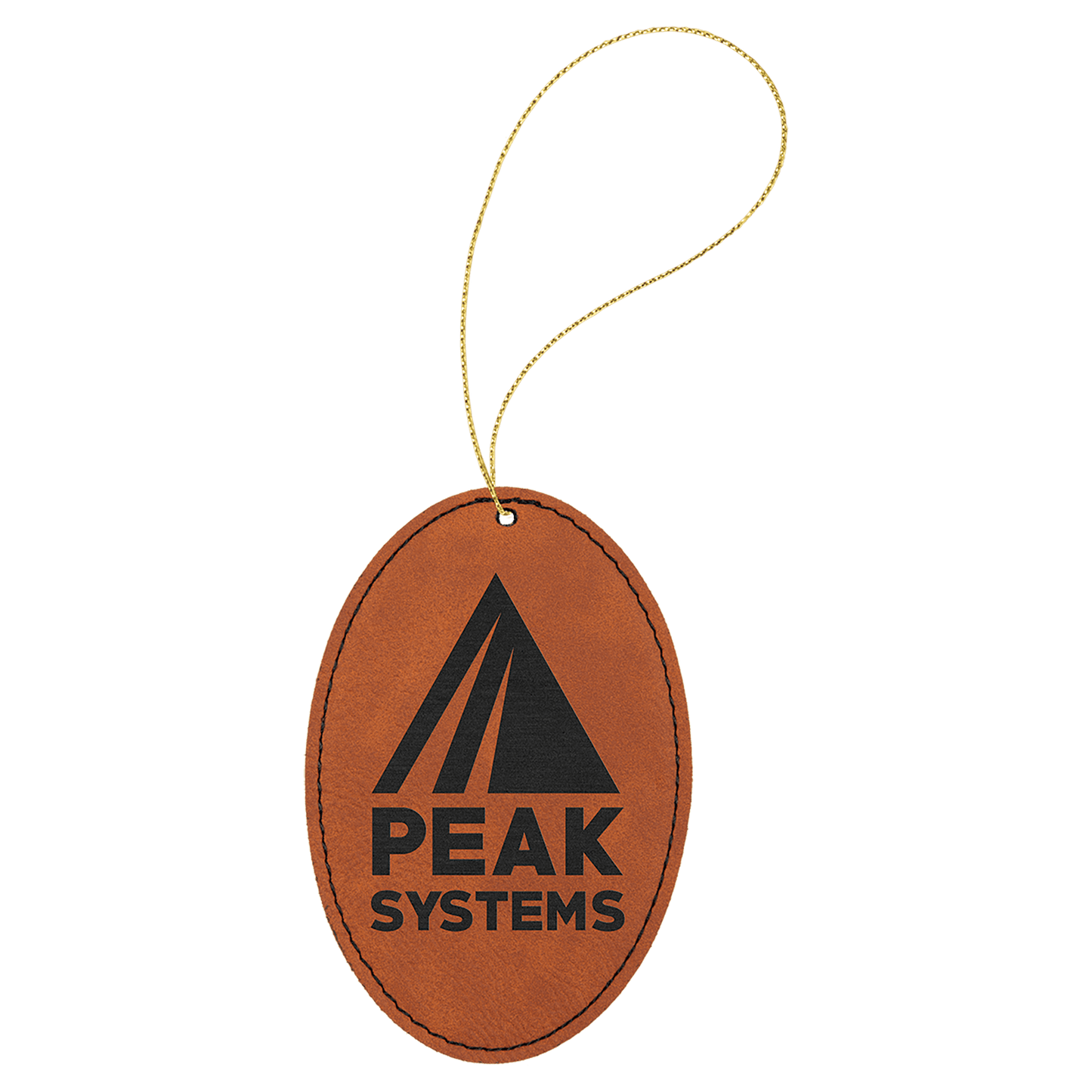Blank Leatherette Ornaments
