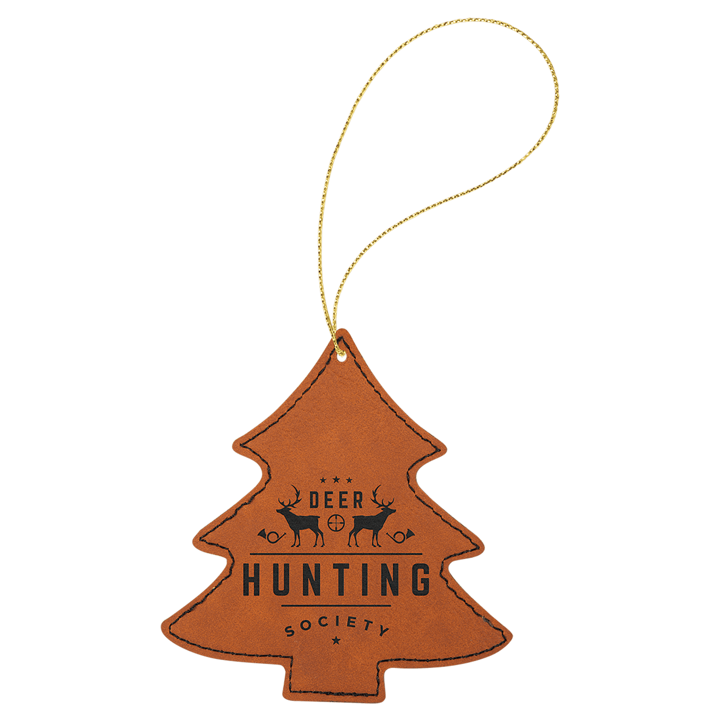Blank Leatherette Ornaments