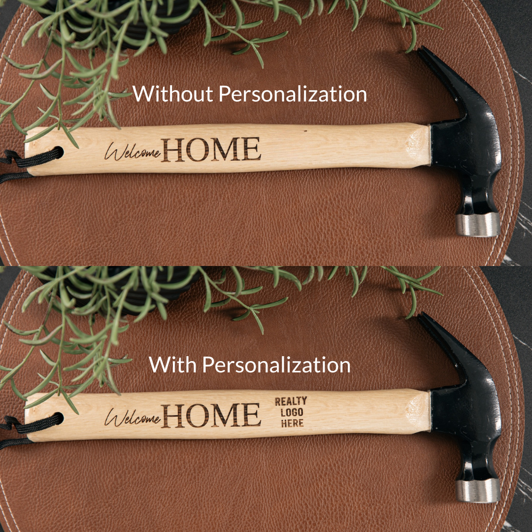 Welcome Home Personalized Hammer