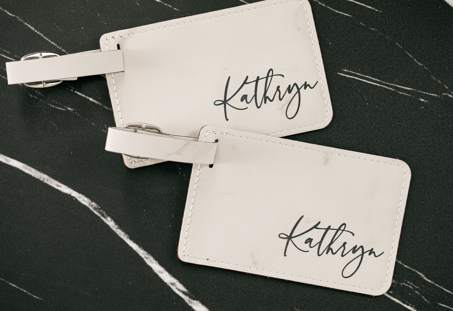 Personalized Leatherette Luggage Tags