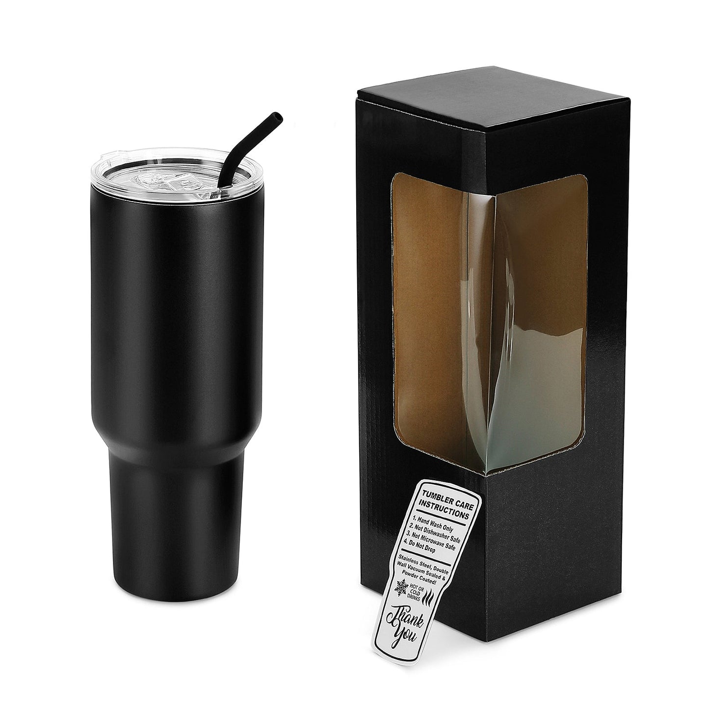 Personalized 40oz Tumbler Without Handle
