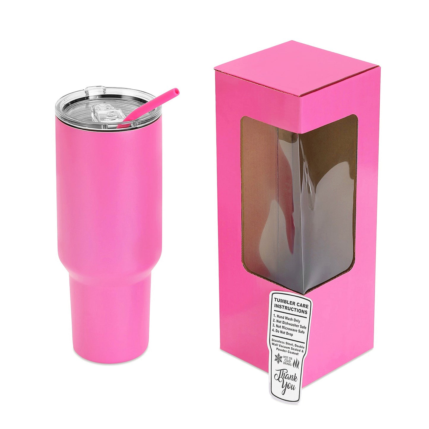 Personalized 40oz Tumbler Without Handle