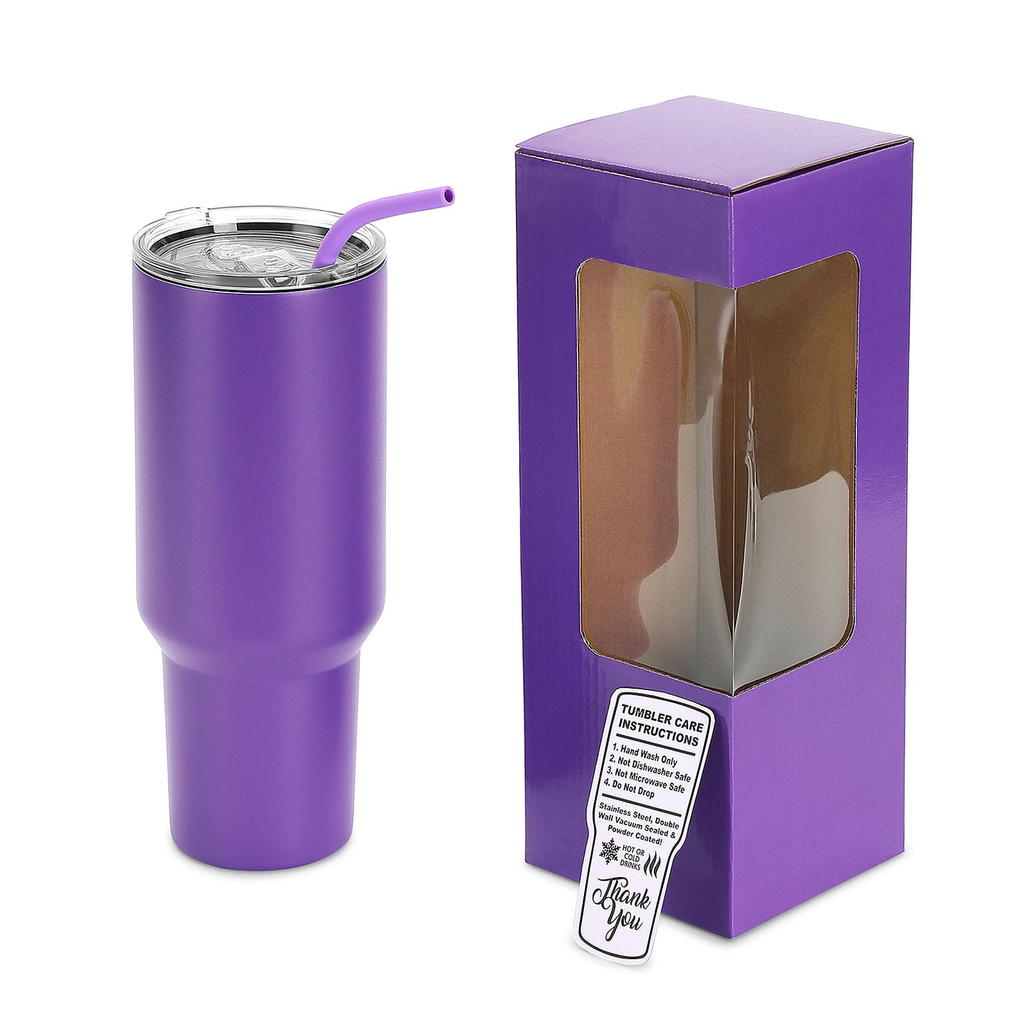 Personalized 40oz Tumbler Without Handle