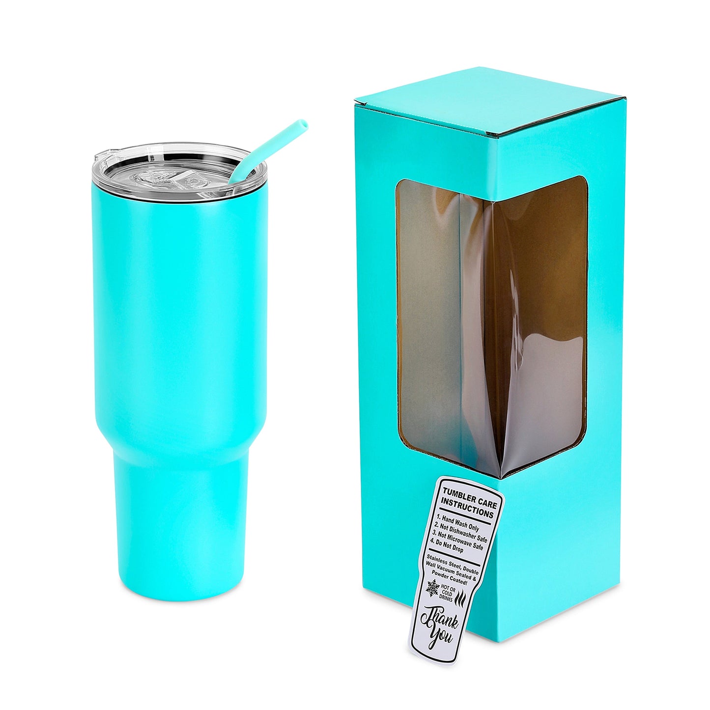 Personalized 40oz Tumbler Without Handle