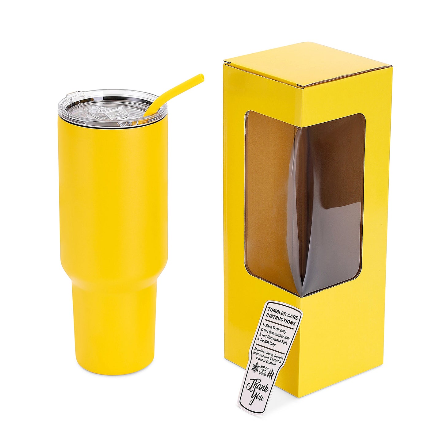 Personalized 40oz Tumbler Without Handle