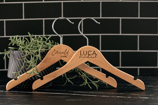 Personalized Youth Clothing Hanger