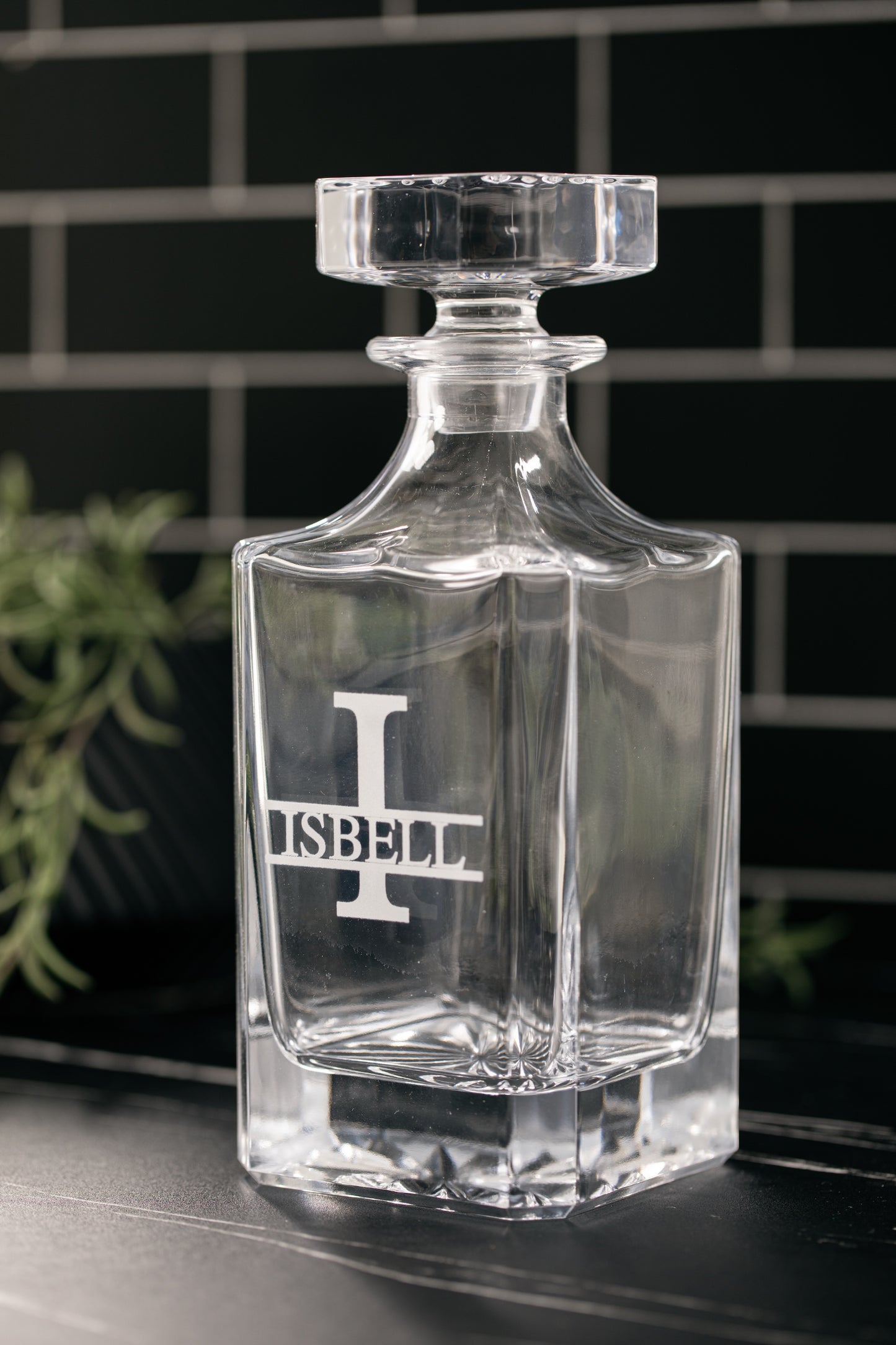 Personalized Whiskey Decanter