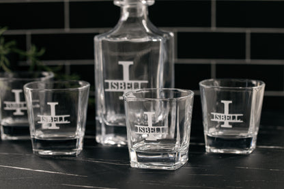 Personalized Whiskey Decanter