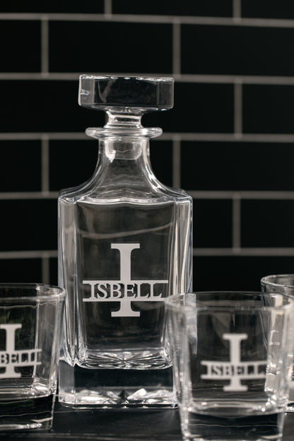 Personalized Whiskey Decanter