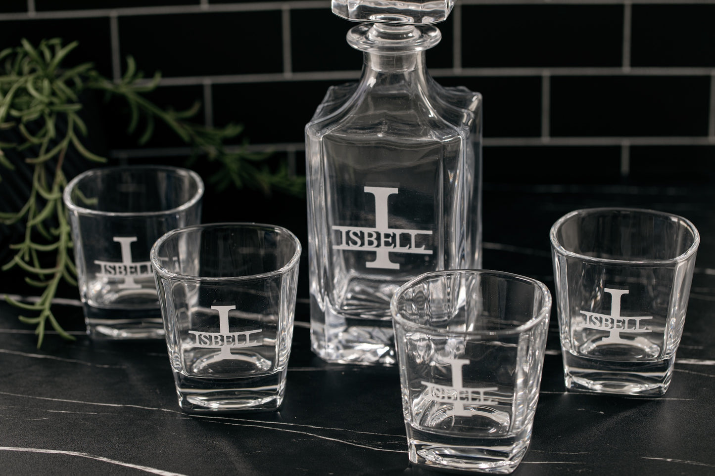 Personalized Whiskey Decanter