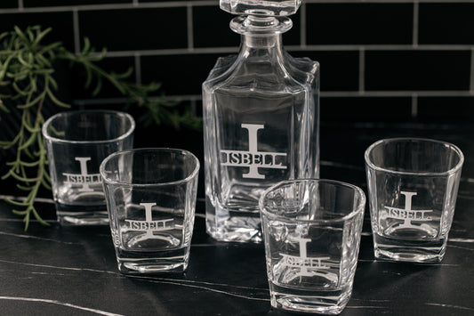 Personalized Whiskey Decanter