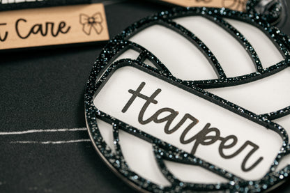 Personalized Sports Bag Tag (Double Layer)