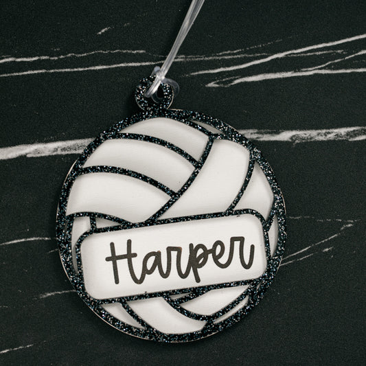 Personalized Sports Bag Tag (Double Layer)
