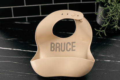 Personalized Silicone Bib