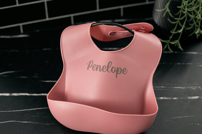 Personalized Silicone Bib