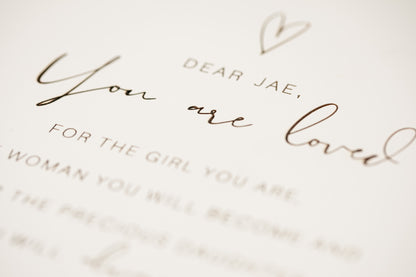 Dear Daughter Memory Box