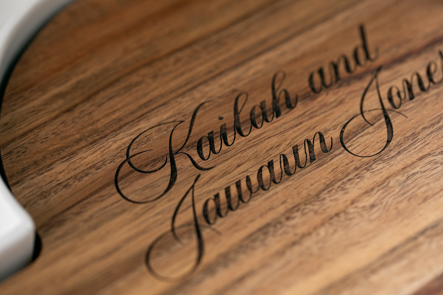 Round Charcuterie Board With Utensils