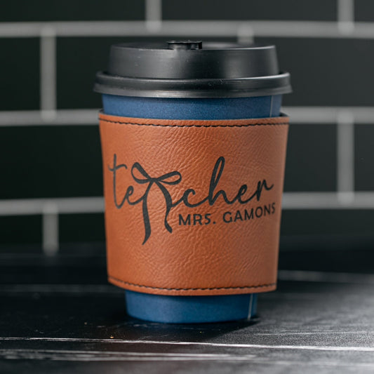 Teacher Coffee Sleeve