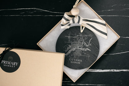 Basketball Leatherette Ornament