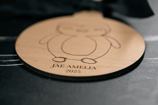 Kids Drawing Ornament