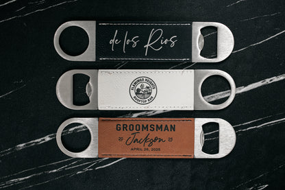 Leatherette Bottle opener