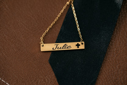 Cross Bar Necklace