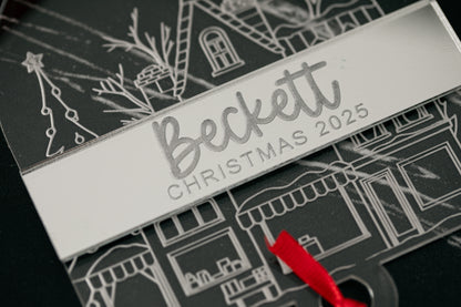 Acrylic Bell Christmas Ornament