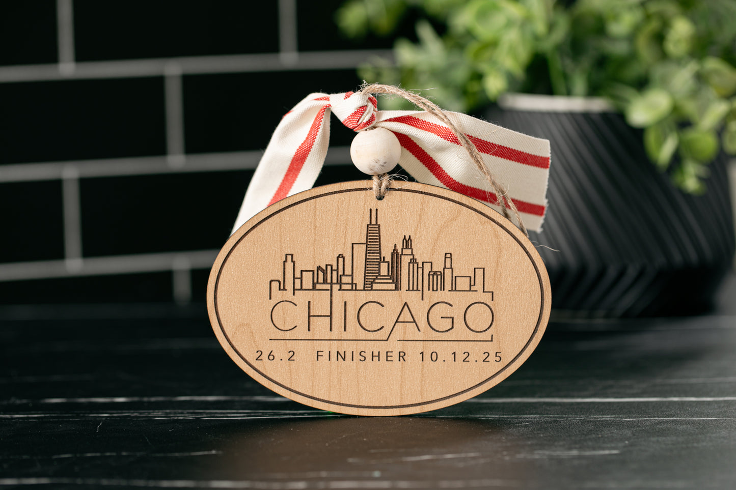 Chicago Marathon Ornament