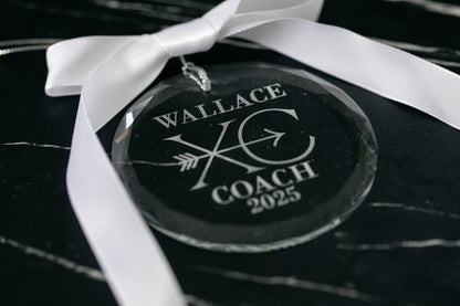 Custom Glass Ornament