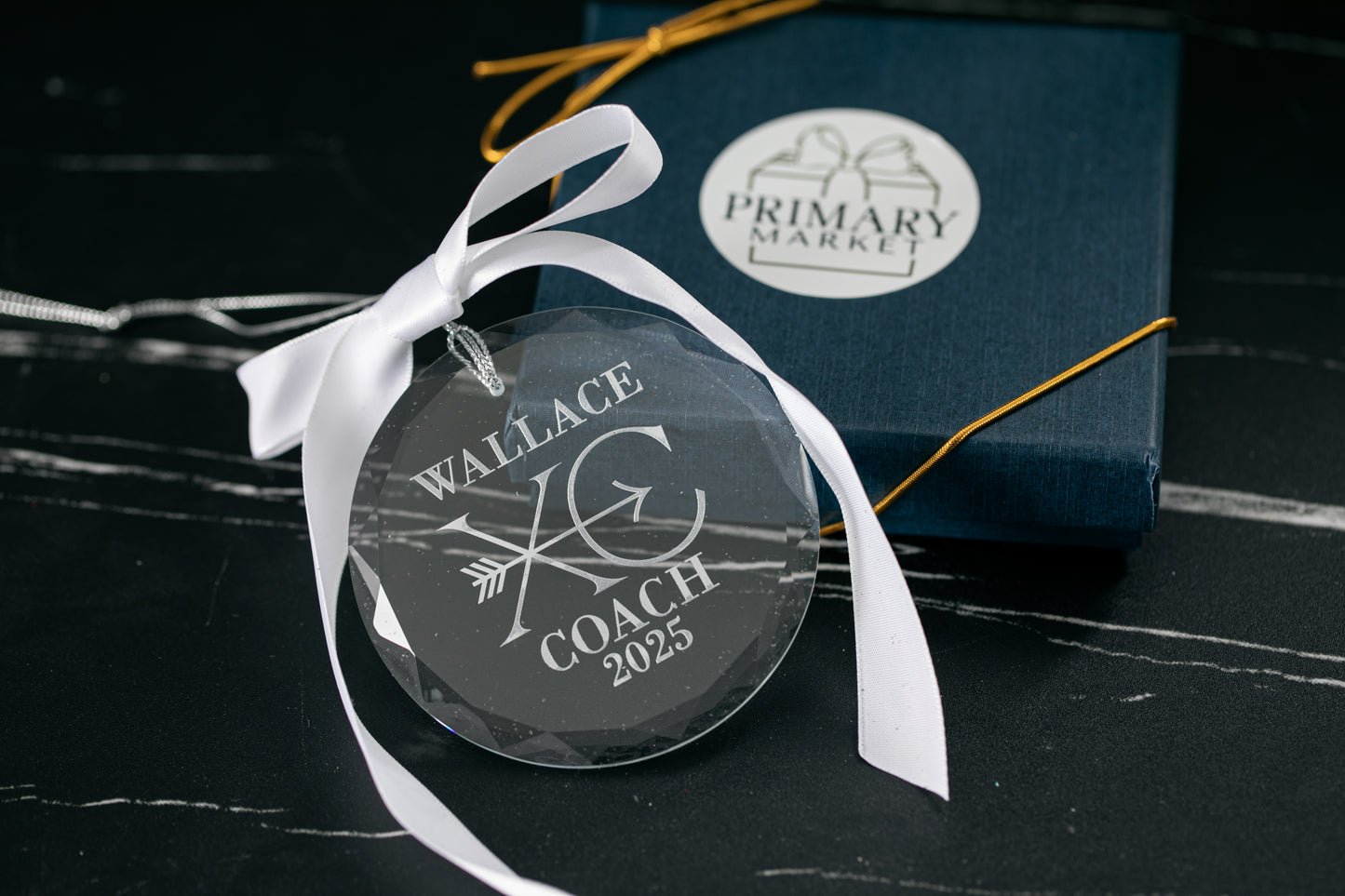 Custom Glass Ornament