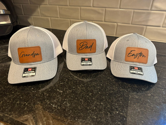 Dad & Son Custom Hats