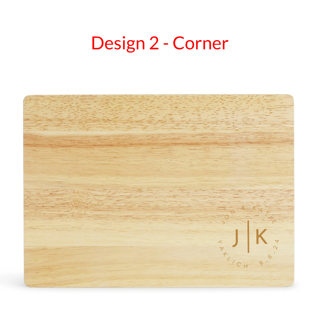 Personalized Cutting Board