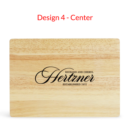 Personalized Cutting Board