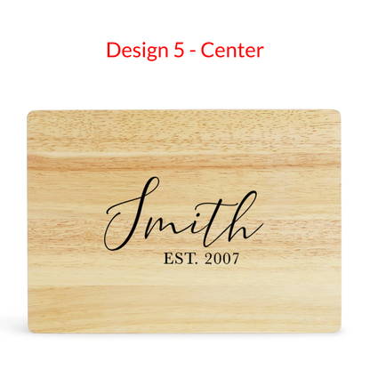 Personalized Cutting Board