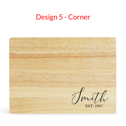 Personalized Cutting Board