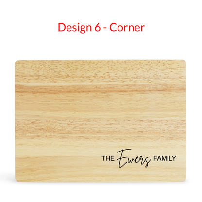 Personalized Cutting Board