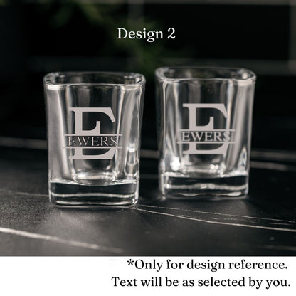 Personalized Shot Glasses
