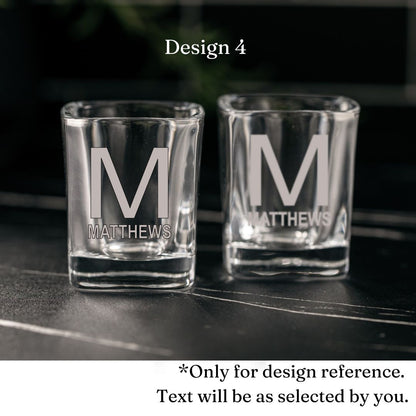 Personalized Shot Glasses