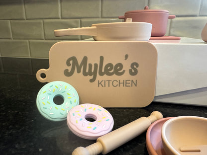 Personalized Silicone Cook Set