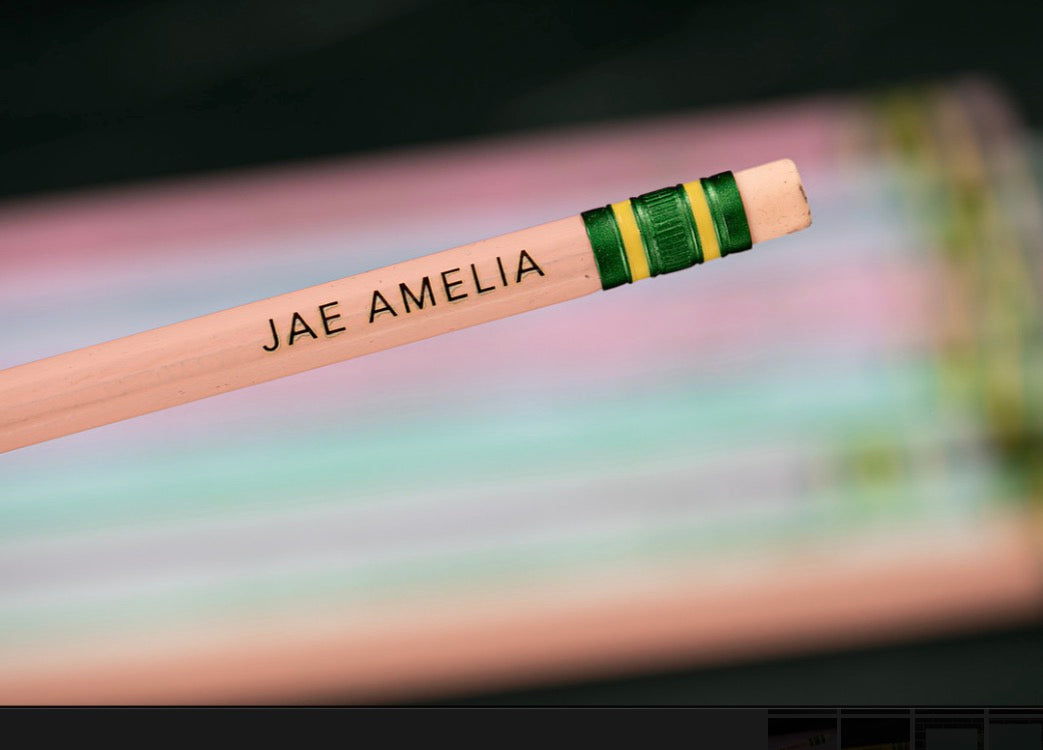 12 pack Personalized Ticonderoga Pencils
