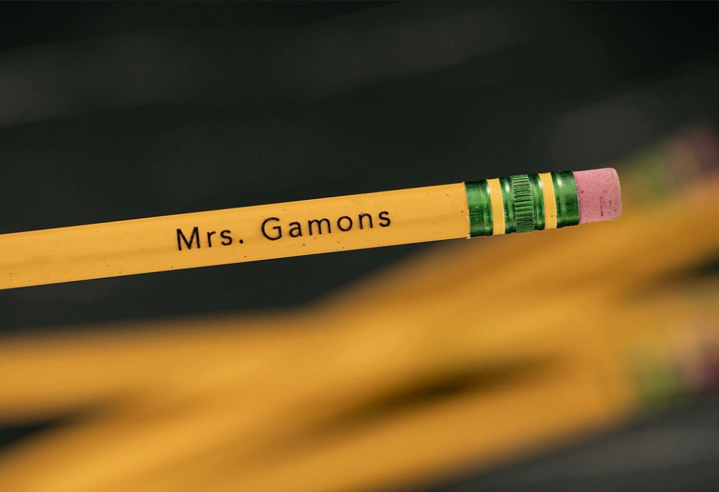 12 pack Personalized Ticonderoga Pencils